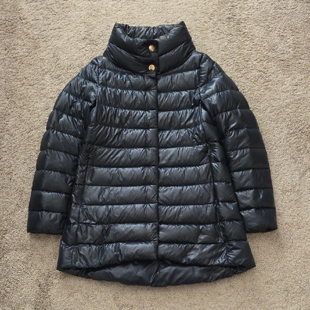 Herno Amelia Puffer Coat - Navy
